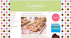 Desktop Screenshot of gourmandise-berlin.com